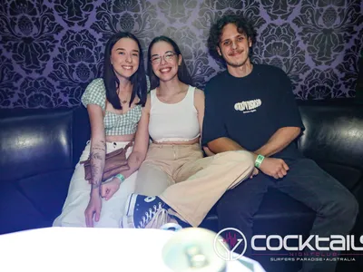 A professional photo of guests enjoying themselves at Cocktails Nightclub from our gallery.