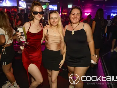 A professional photo of guests enjoying themselves at Cocktails Nightclub from our gallery.