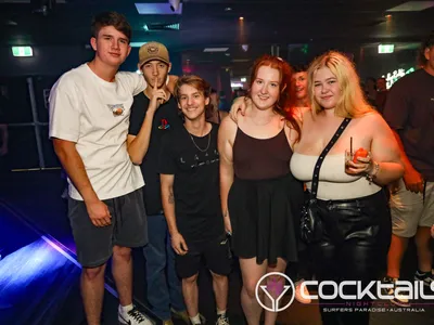 A professional photo of guests enjoying themselves at Cocktails Nightclub from our gallery.