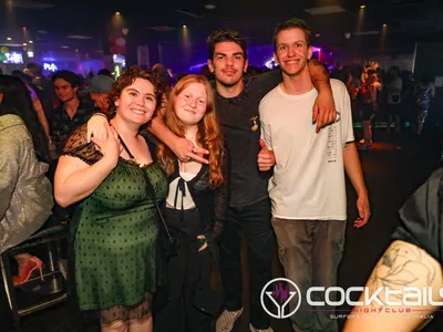 A professional photo of guests enjoying themselves at Cocktails Nightclub from our gallery.