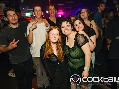 A professional photo of guests enjoying themselves at Cocktails Nightclub from our gallery.