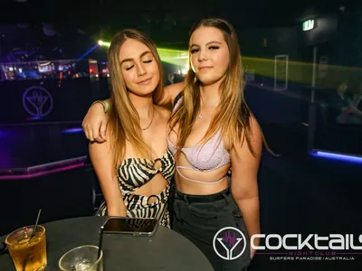 A professional photo of guests enjoying themselves at Cocktails Nightclub from our gallery.