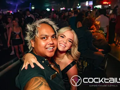 A professional photo of guests enjoying themselves at Cocktails Nightclub from our gallery.