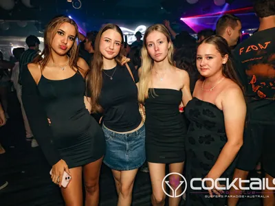 A professional photo of guests enjoying themselves at Cocktails Nightclub from our gallery.