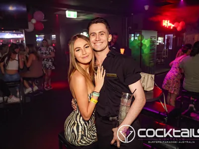 A professional photo of guests enjoying themselves at Cocktails Nightclub from our gallery.