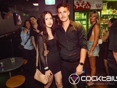 A professional photo of guests enjoying themselves at Cocktails Nightclub from our gallery.