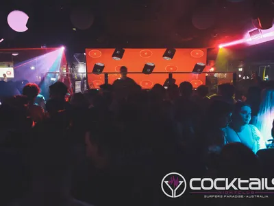 A professional photo of guests enjoying themselves at Cocktails Nightclub from our gallery.