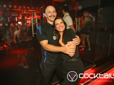 A professional photo of guests enjoying themselves at Cocktails Nightclub from our gallery.