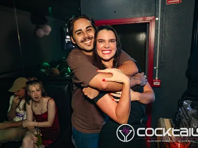 A professional photo of guests enjoying themselves at Cocktails Nightclub from our gallery.