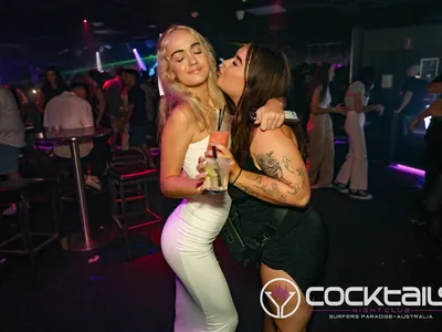 A professional photo of guests enjoying themselves at Cocktails Nightclub from our gallery.