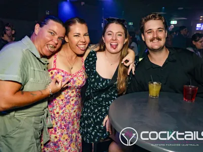 A professional photo of guests enjoying themselves at Cocktails Nightclub from our gallery.