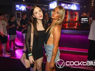 A professional photo of guests enjoying themselves at Cocktails Nightclub from our gallery.