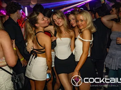 A professional photo of guests enjoying themselves at Cocktails Nightclub from our gallery.