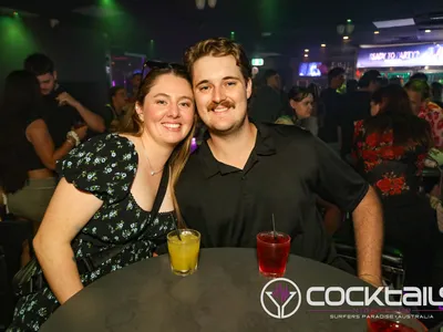 A professional photo of guests enjoying themselves at Cocktails Nightclub from our gallery.