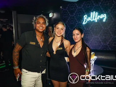 A professional photo of guests enjoying themselves at Cocktails Nightclub from our gallery.