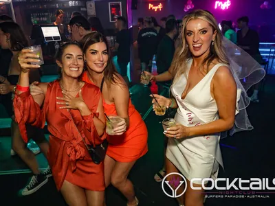 A professional photo of guests enjoying themselves at Cocktails Nightclub from our gallery.