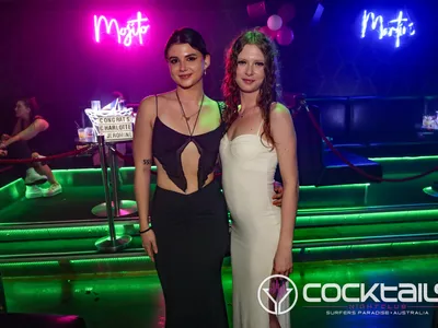 A professional photo of guests enjoying themselves at Cocktails Nightclub from our gallery.