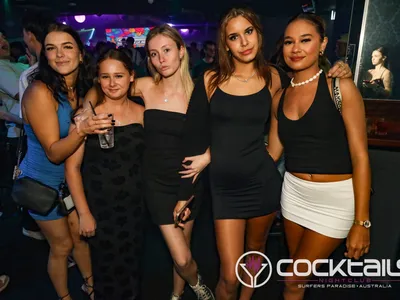 A professional photo of guests enjoying themselves at Cocktails Nightclub from our gallery.