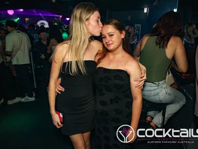 A professional photo of guests enjoying themselves at Cocktails Nightclub from our gallery.