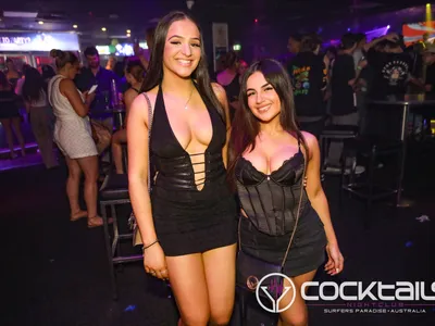 A professional photo of guests enjoying themselves at Cocktails Nightclub from our gallery.