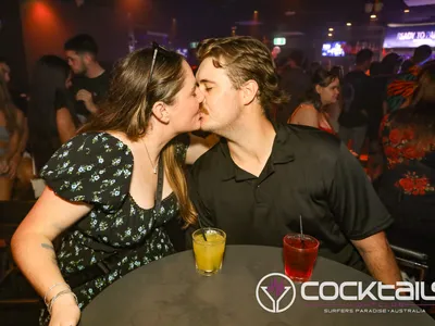 A professional photo of guests enjoying themselves at Cocktails Nightclub from our gallery.