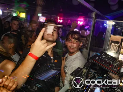 A professional photo of guests enjoying themselves at Cocktails Nightclub from our gallery.