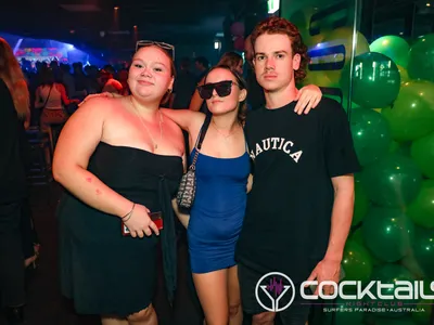 A professional photo of guests enjoying themselves at Cocktails Nightclub from our gallery.