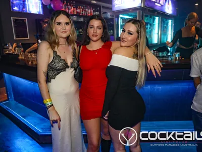 A professional photo of guests enjoying themselves at Cocktails Nightclub from our gallery.