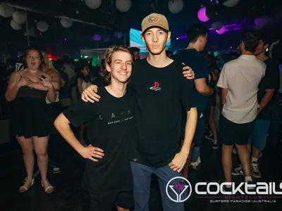 A professional photo of guests enjoying themselves at Cocktails Nightclub from our gallery.