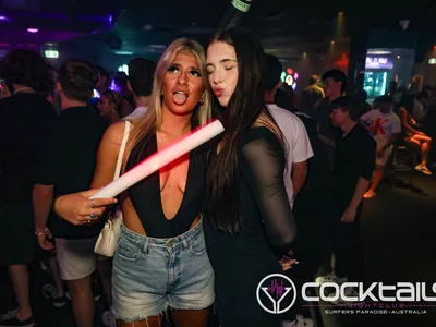 A professional photo of guests enjoying themselves at Cocktails Nightclub from our gallery.