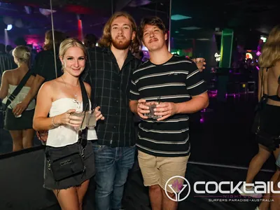 A professional photo of guests enjoying themselves at Cocktails Nightclub from our gallery.