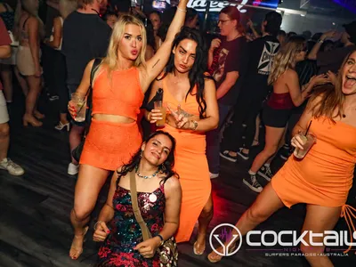 A professional photo of guests enjoying themselves at Cocktails Nightclub from our gallery.