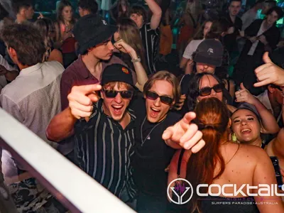 A professional photo of guests enjoying themselves at Cocktails Nightclub from our gallery.