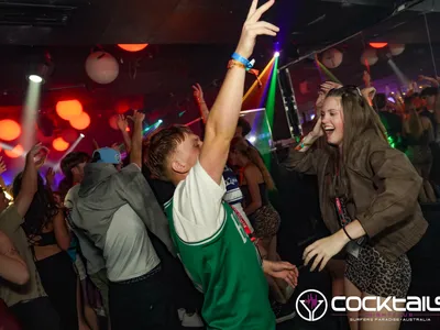 A professional photo of guests enjoying themselves at Cocktails Nightclub from our gallery.