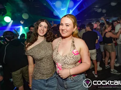 A professional photo of guests enjoying themselves at Cocktails Nightclub from our gallery.