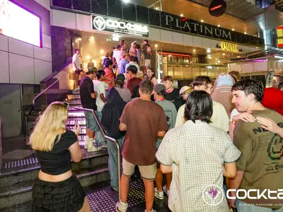 A professional photo of guests enjoying themselves at Cocktails Nightclub from our gallery.