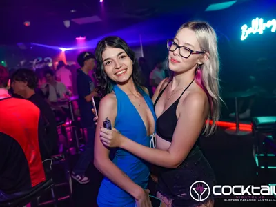 A professional photo of guests enjoying themselves at Cocktails Nightclub from our gallery.