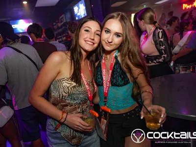 A professional photo of guests enjoying themselves at Cocktails Nightclub from our gallery.