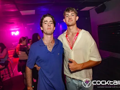 A professional photo of guests enjoying themselves at Cocktails Nightclub from our gallery.