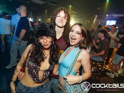 A professional photo of guests enjoying themselves at Cocktails Nightclub from our gallery.