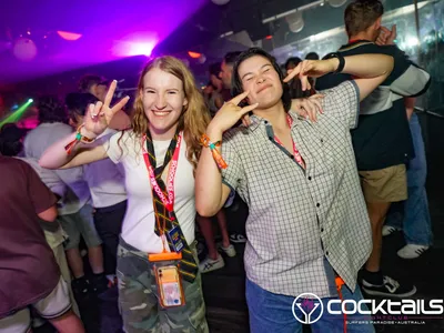 A professional photo of guests enjoying themselves at Cocktails Nightclub from our gallery.