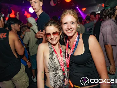 A professional photo of guests enjoying themselves at Cocktails Nightclub from our gallery.