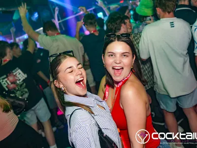 A professional photo of guests enjoying themselves at Cocktails Nightclub from our gallery.