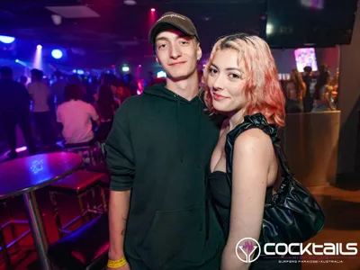 A professional photo of guests enjoying themselves at Cocktails Nightclub from our gallery.