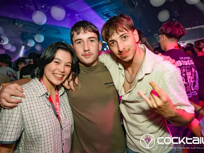 A professional photo of guests enjoying themselves at Cocktails Nightclub from our gallery.