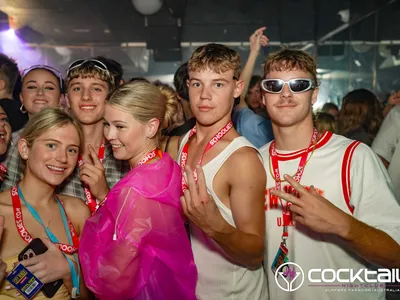 A professional photo of guests enjoying themselves at Cocktails Nightclub from our gallery.