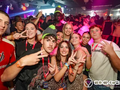 A professional photo of guests enjoying themselves at Cocktails Nightclub from our gallery.