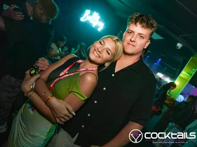 A professional photo of guests enjoying themselves at Cocktails Nightclub from our gallery.