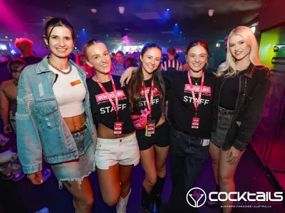 A professional photo of guests enjoying themselves at Cocktails Nightclub from our gallery.