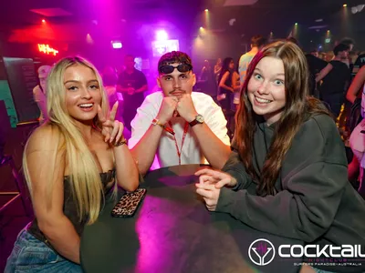 A professional photo of guests enjoying themselves at Cocktails Nightclub from our gallery.